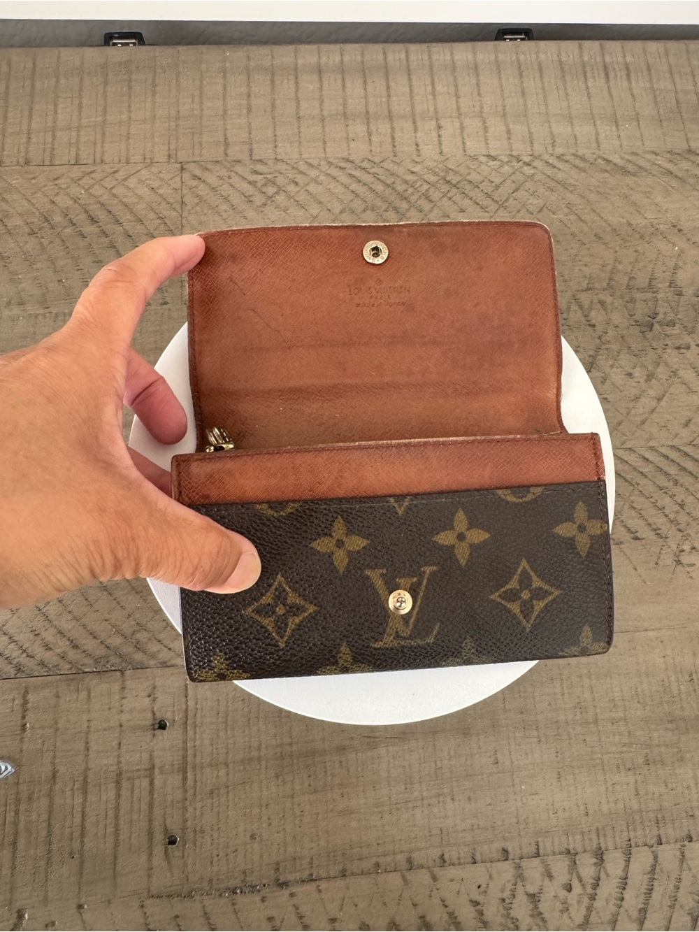 Louis Vuitton Monogram Canvas Wallet – Brown - Picture 10 of 14
